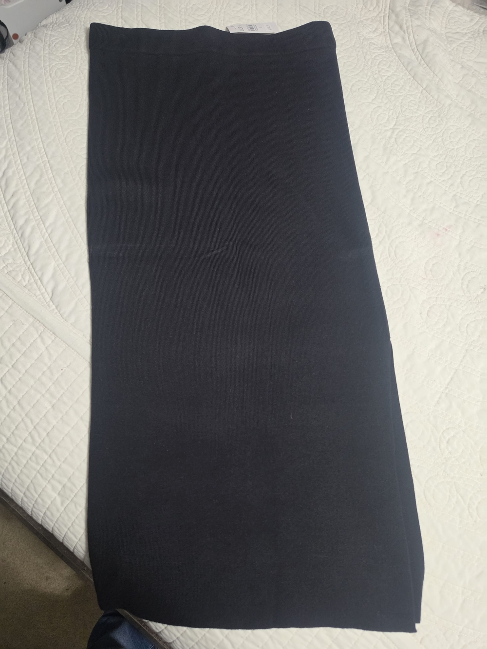 LOFT Black Pencil Skirt - Classic Slim Midi